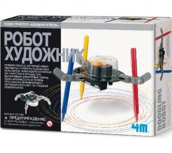 Конструктор развивающий 4M "Робот Художник"