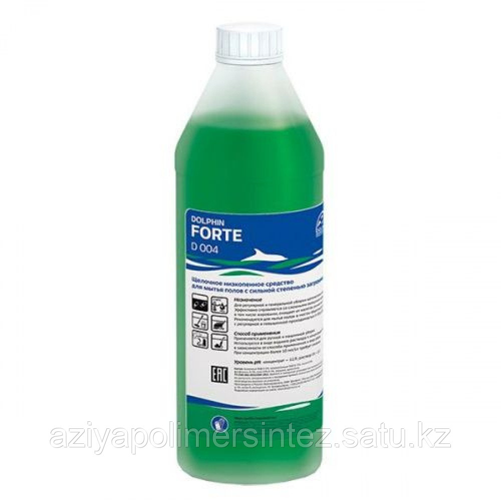 Концентрированное средство для мытья с сильной степенью загрязнения - Dolphin Forte 1 литр