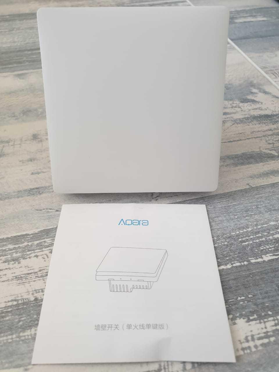 Умный выключатель одноклавишный Xiaomi Aqara Smart Wall Switch (QBKG04LM) - фото 3 - id-p71213537