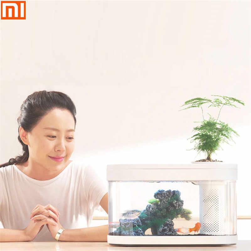 Аквариум Xiaomi Geometry Fish Tank Aquaponics Ecosystem - фото 2 - id-p71213569