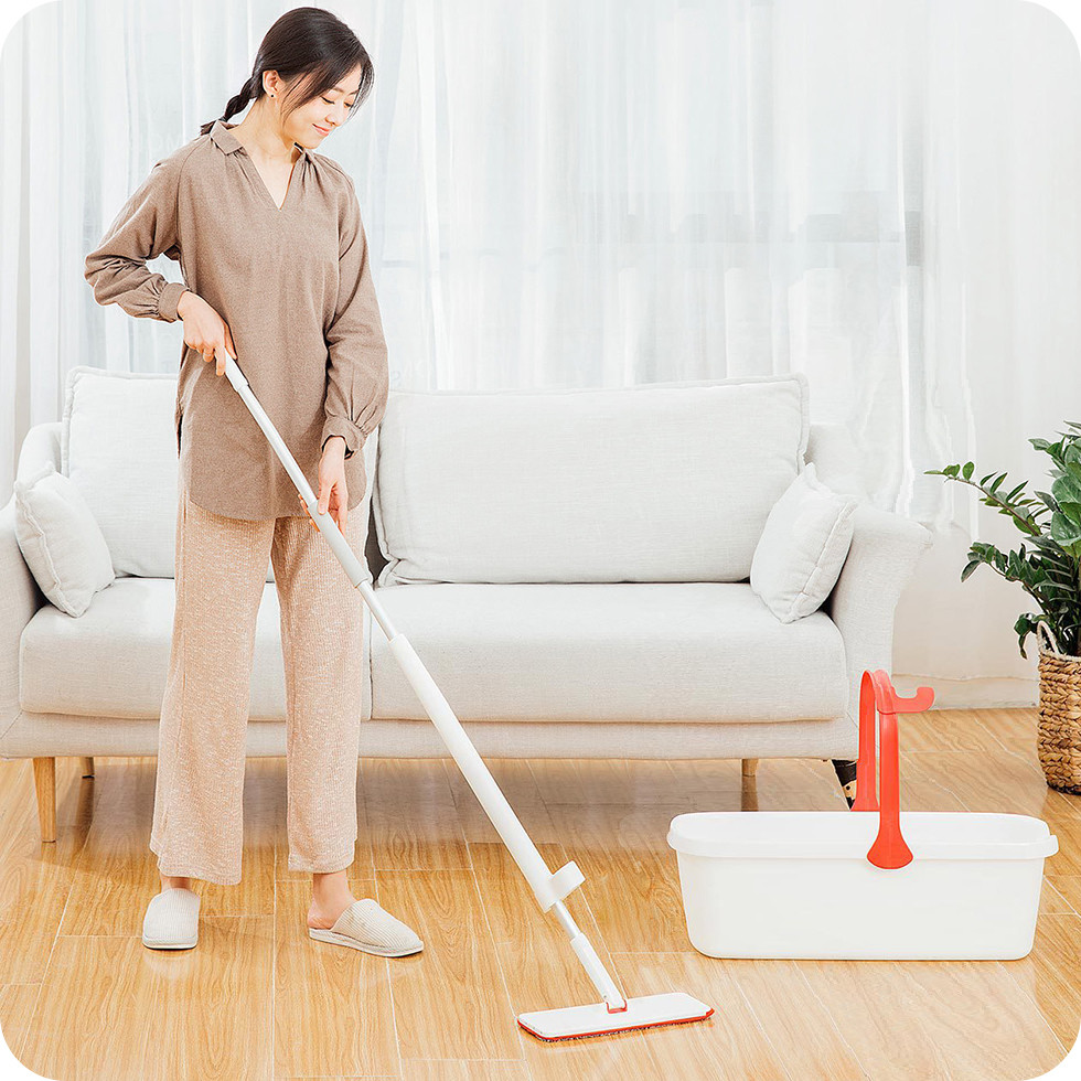 Швабра iCLEAN Cleaning Squeeze Wash Mop (YC-02)