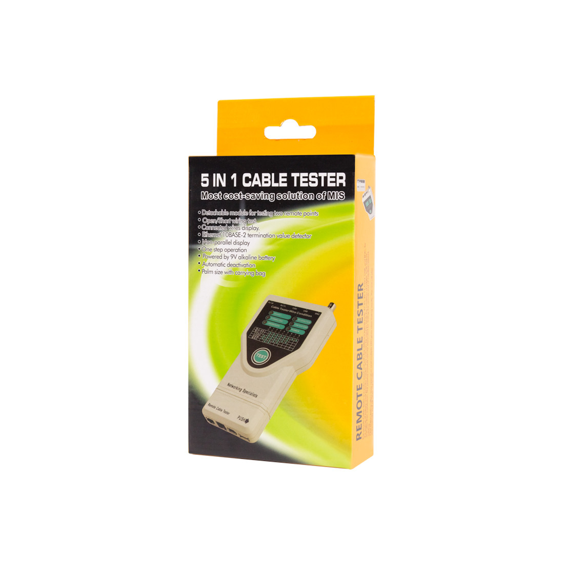 SHIP G278 Кабельный тестер Для тестирования BNC, RJ-45, RJ-11, USB, IEE 1394 Fire Wire