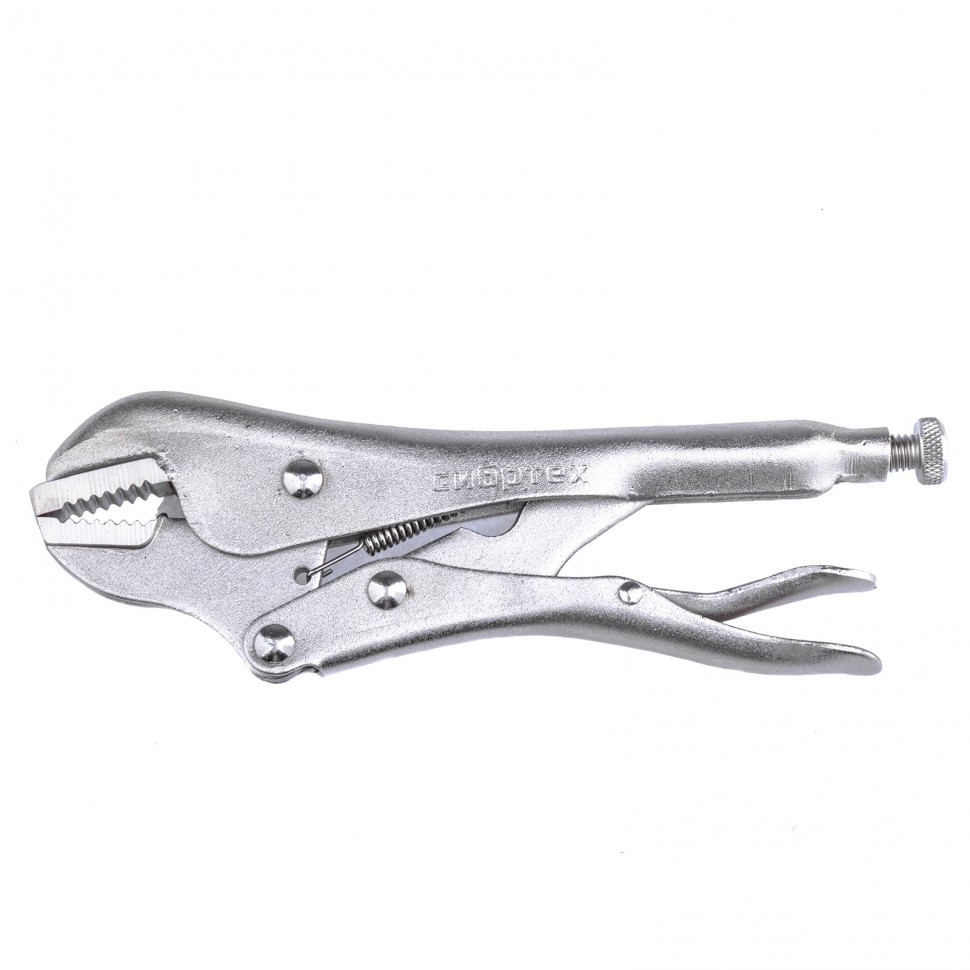 Зажим ручной, усиленный, плоский захват, 180 мм. СИБРТЕХ 18427, фото 1