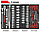 JTC Тележка инструментальная (JTC-5021) 4 секции с набором инструментов 279 предметов JTC, фото 9