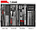 JTC Тележка инструментальная (JTC-5021) 4 секции с набором инструментов 279 предметов JTC, фото 8
