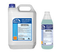 Средство для мытья всех стеклянных и зеркальных поверхностей - CRYSTAL Канистра 5 л.