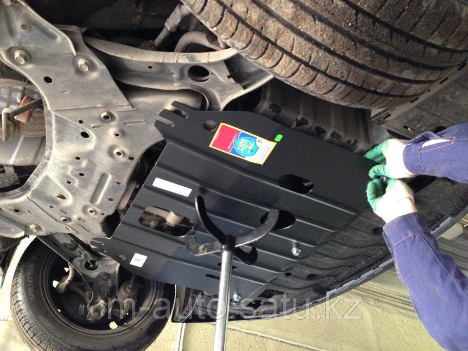 Защита картера двигателя на BMW 5-серия F10 2010- - фото 4 - id-p6487702