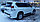 Подножки / пороги Lexus style на Prado 150 (окрашенные), фото 3