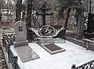 Благоустройство мест захоронений  тротуарной плиткой  "Мраморная крошка", фото 9