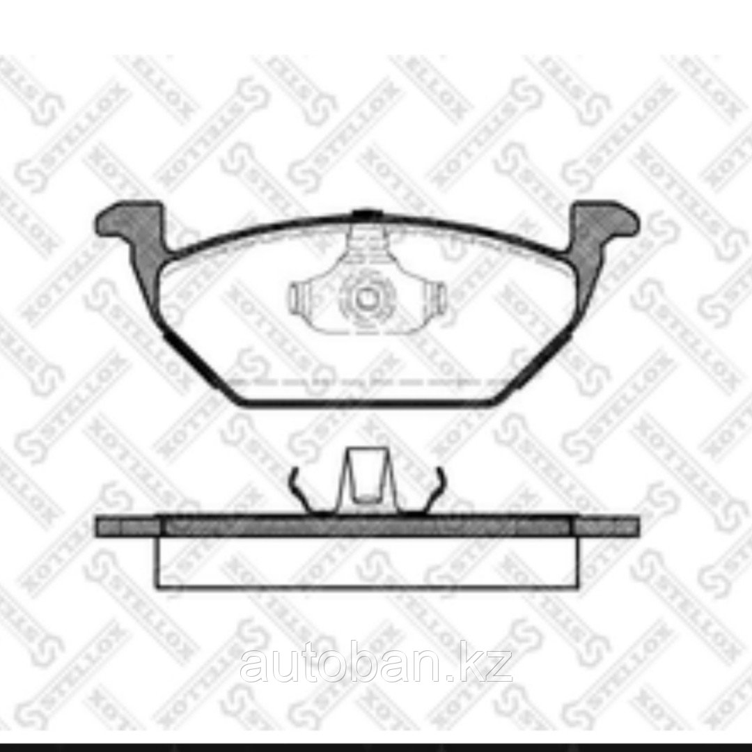 Тормозные колодки передние Audi A3 97-/ Volkswagen Golf 4/Boro /Jetta/Polo/Skoda Octavia/Yeti