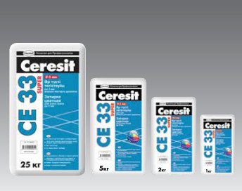Ceresit CE33 SUPER затирка для узких швов до 5 мм, цвет: Белый (KZ), 25 кг