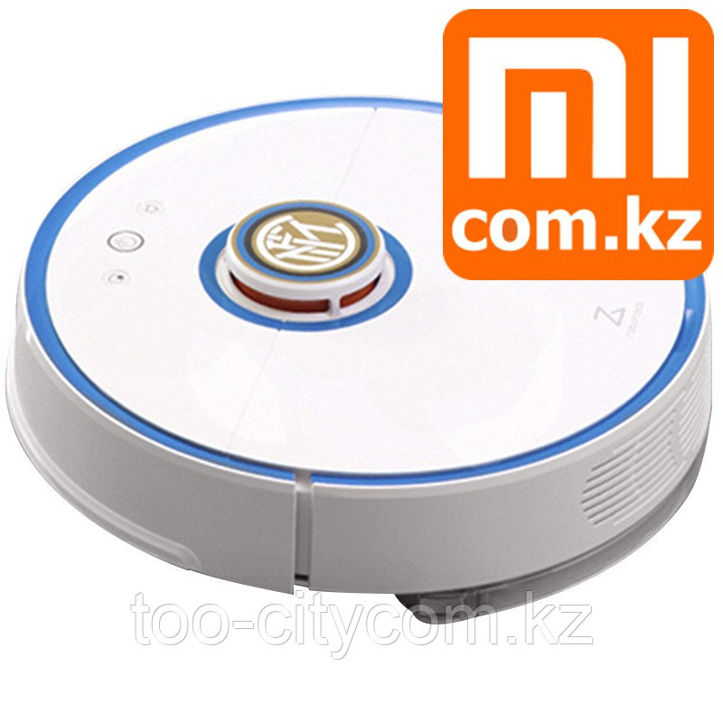 Робот пылесос моющий Xiaomi Mi Robot Vaccum Cleaner2 Inter Milan Blue, умный - сам почистит, сам зарядится