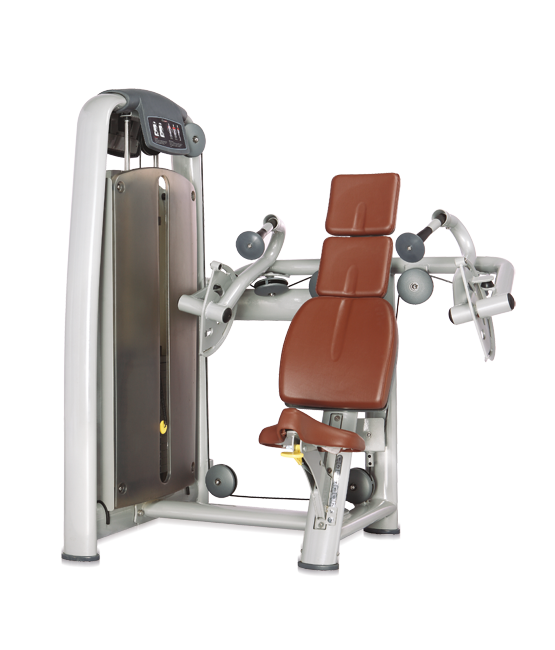 BRONZE GYM A9-007 Трицепс-машина (КОРИЧНЕВЫЙ)