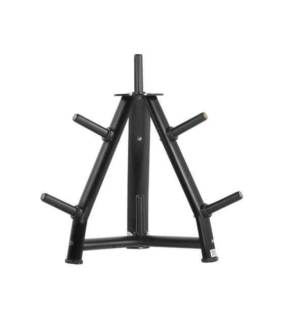 BRONZE GYM H-041 Подставка для дисков (ЧЁРНЫЙ)