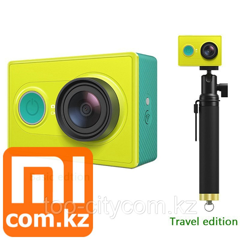 Экшн-камера + монопод XiaoMi Mi Yi Camera. Оригинал. Арт.3842