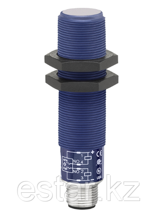 Приемник ультразвукового датчика с разъемом M12,PNP и NPN 2 NC, фото 1