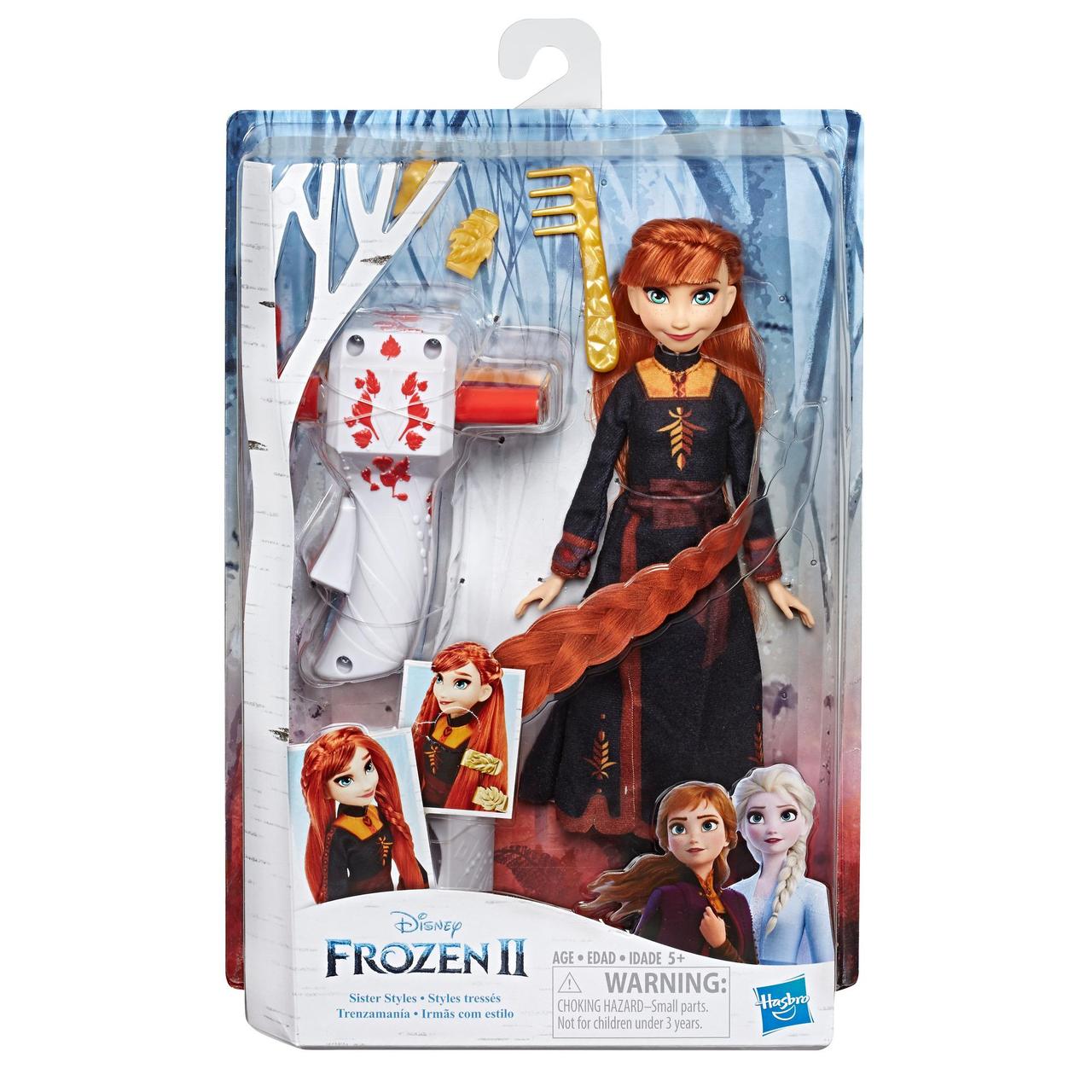 Hasbro Disney Frozen "Холодное Сердце 2" Кукла Анна Магия причесок - фото 4 - id-p71255874