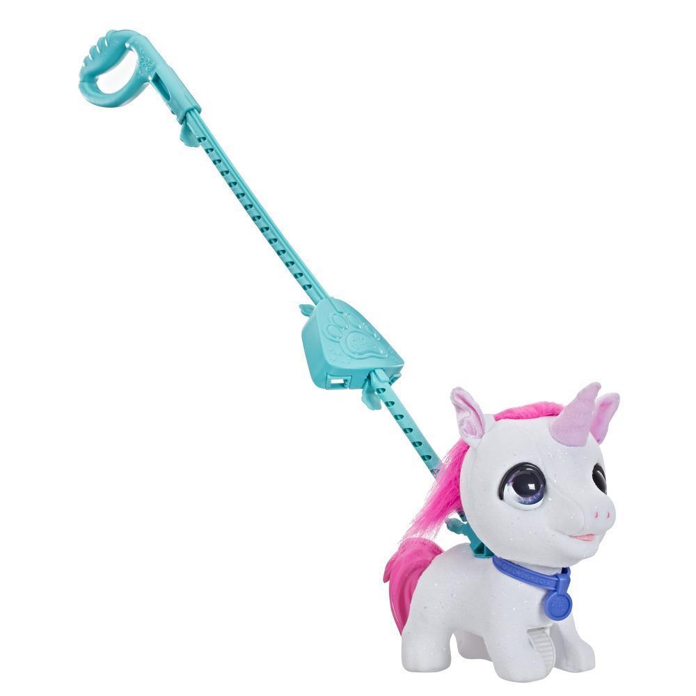 Игрушка FurReal Friends большой Вагс единорог на поводке
