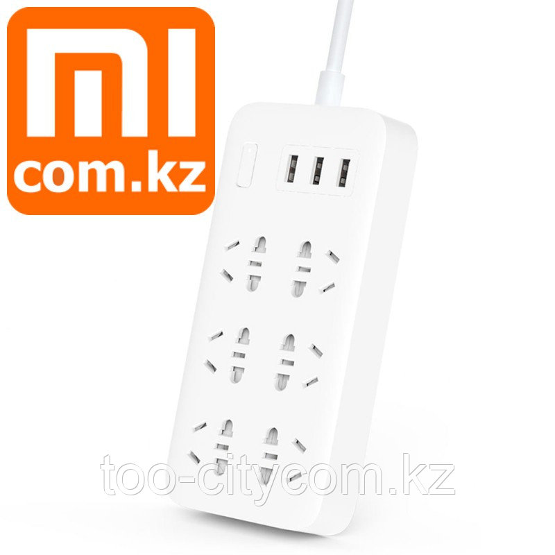 Удлинитель Xiaomi MI (6 розеток+3 USB). Оригинал. Арт.5260