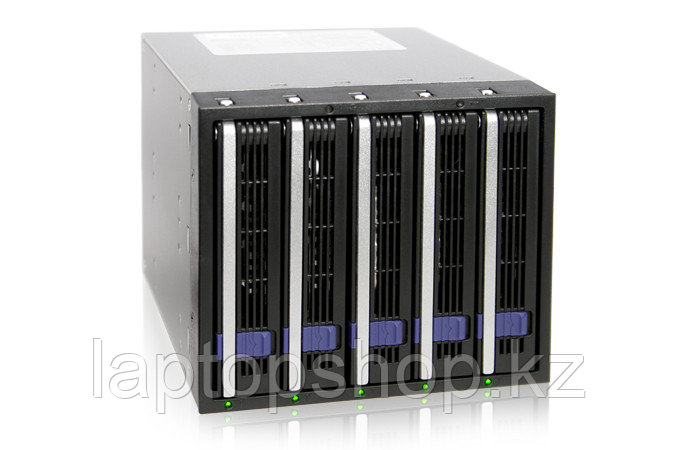 Система хранения данных ICY Dock MB455SPF-B 5x3.5inch SATA 3x5.25 Bay Hot-Swap, фото 1