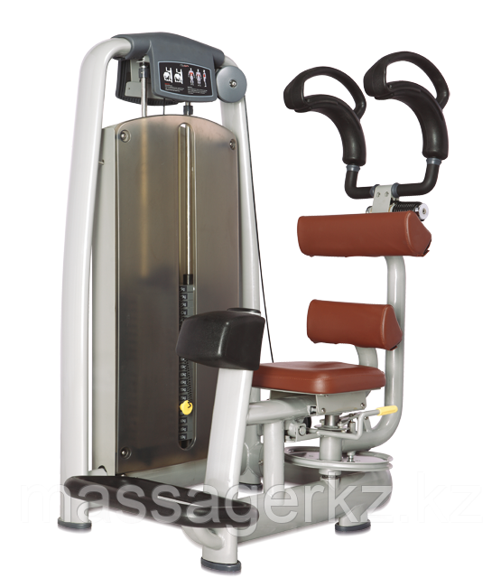 BRONZE GYM A9-011 Торс-машина (КОРИЧНЕВЫЙ)