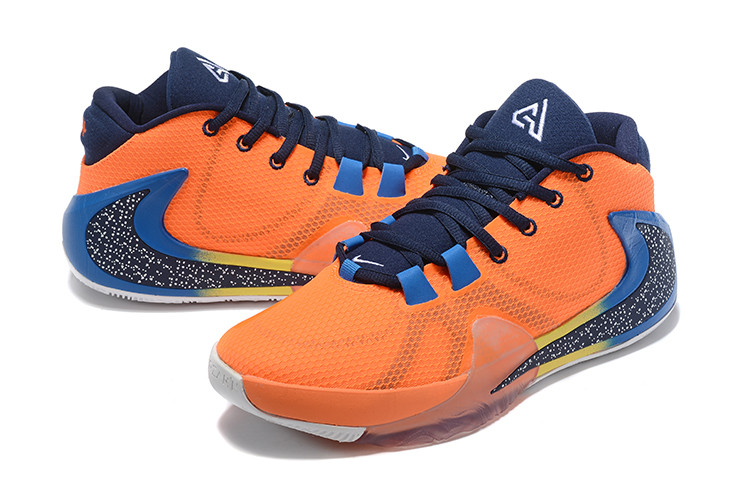 Баскетбольные кроссовки Nike Zoom Freak 1 "Orange" from Giannis Adetokunbo - фото 2 - id-p71257196