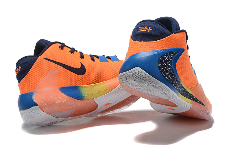 Баскетбольные кроссовки Nike Zoom Freak 1 "Orange" from Giannis Adetokunbo - фото 3 - id-p71257196