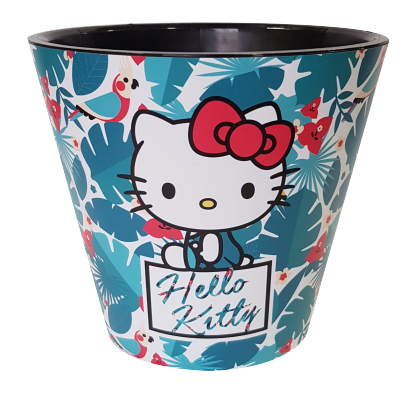 Горшок для цветов London D 200 мм/4 л Hello Kitty ® ING1554 - фото 1 - id-p71154284