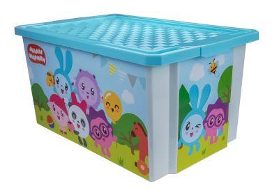 Детский ящик для хранения игрушек "X-BOX" "Малышарики" 17л - фото 1 - id-p71154374