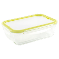 Контейнер герметичный из стекла Cristallo прямоугольный 0,83 л