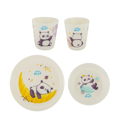 Набор детской посуды "Panda" - фото 1 - id-p71154688