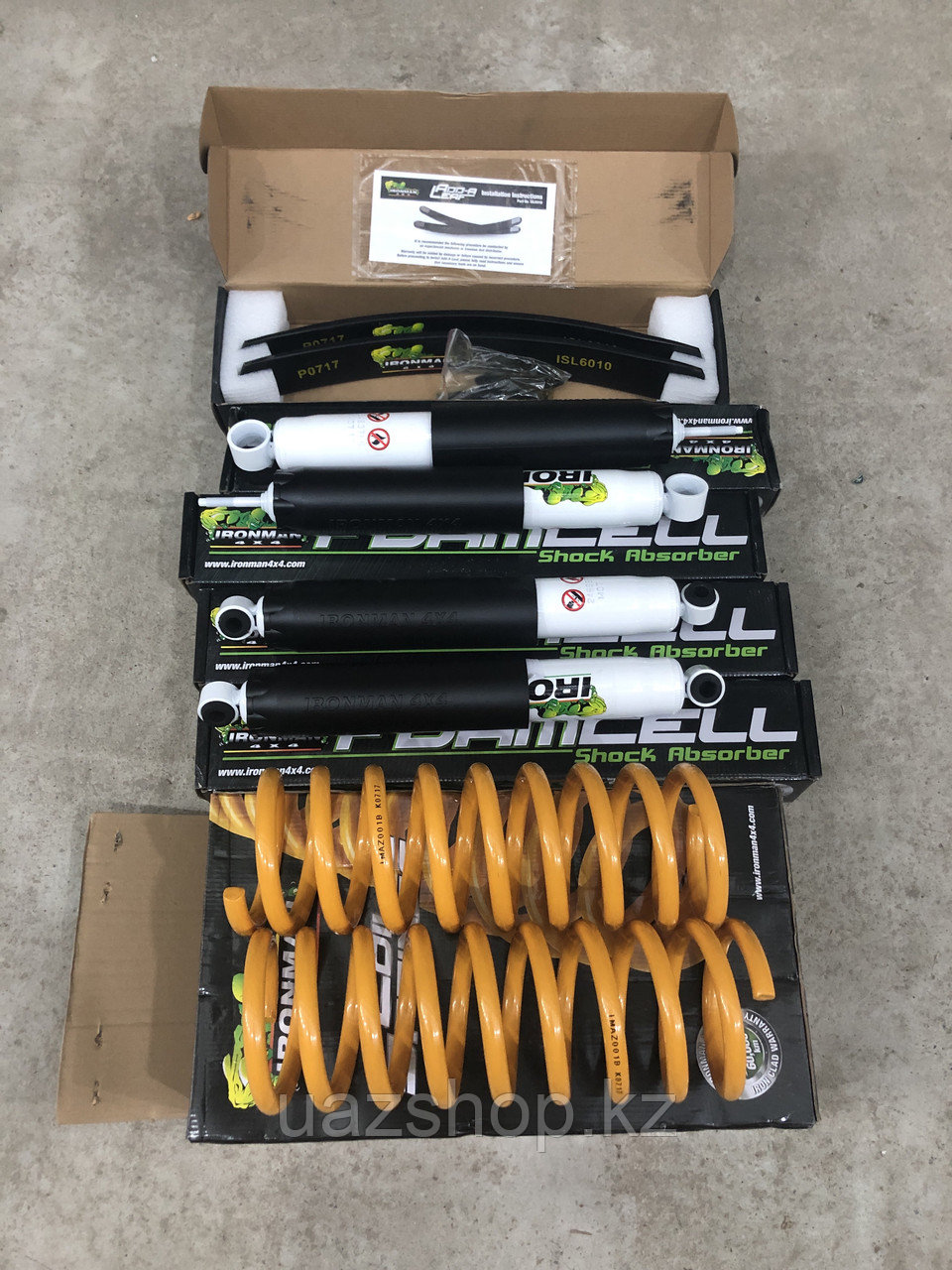 Комплект для поднятия подвески автомобиля УАЗ Патриот