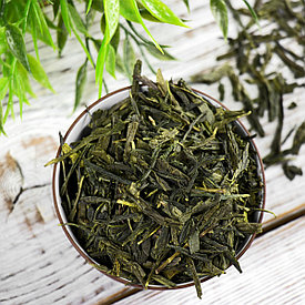 Зеленый Листовой Чай с бергамотом 250 г.