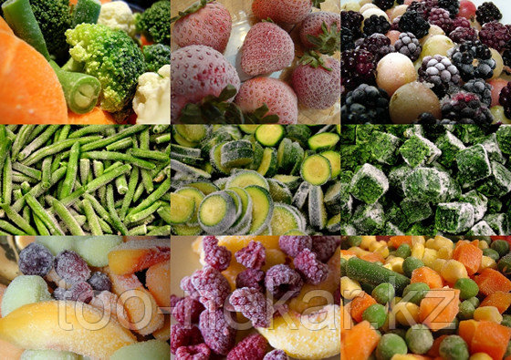 Комплект оборудования для производства быстрозамороженных овощей и фруктов 600 кг/смену