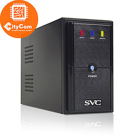 Источник Бесперебойного питания UPS SVC V-600-L, USB, 600VA, 360Вт, AVR стабилизатор ИБП Арт.4892