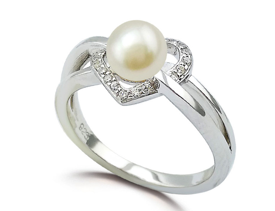 Кольцо с Жемчугом Brosh Jewellery Серебро 925 (серебряный)
