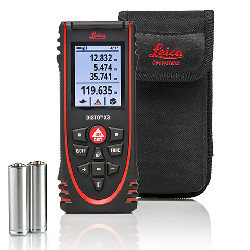 Leica Disto X3 - прочный, надежный и удобный лазерный дальномер.