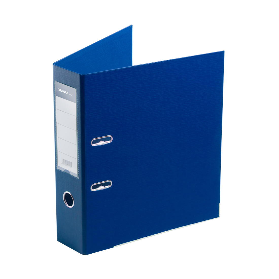 Папка–регистратор Deluxe с арочным механизмом, Office 3-BE21 (3" BLUE), А4, 70 мм, синий