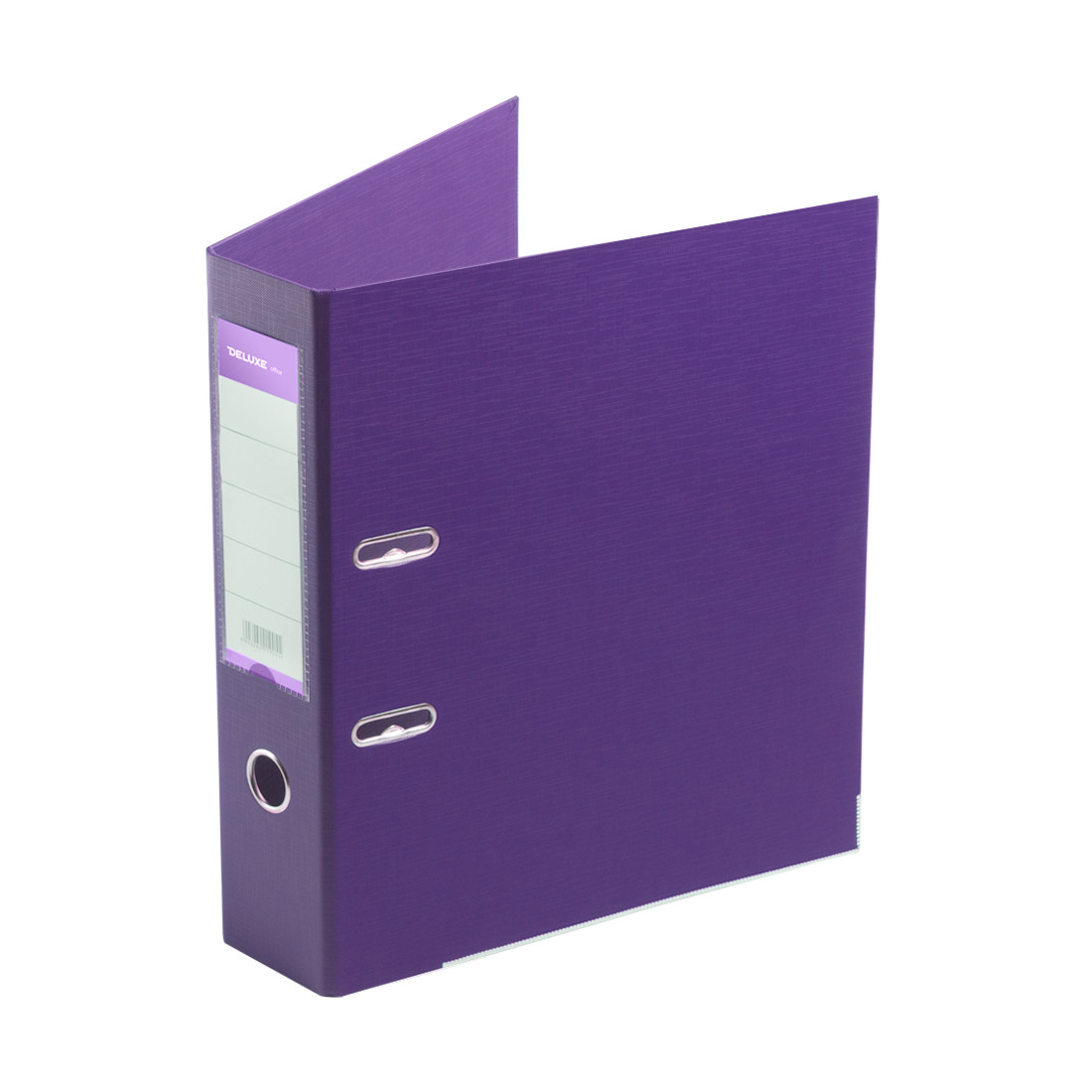 Папка регистратор Deluxe с арочным механизмом, Office 3-PE1 (3" PURPLE), А4, 70 мм, фиолетовый - фото 1 - id-p71265519