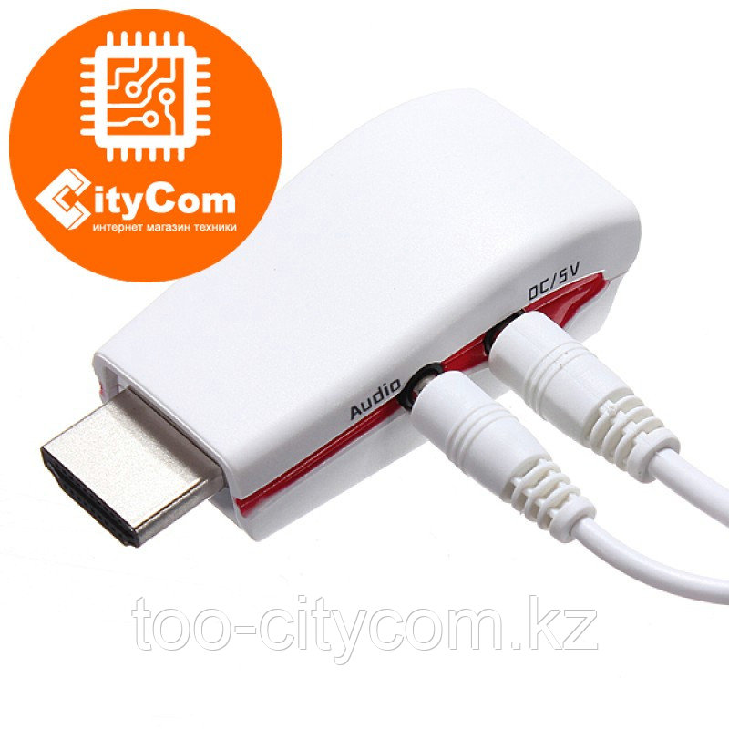 Адаптер (переходник) Dinto HDMI to VGA +audio, для Sony Play Station. Конвертер.