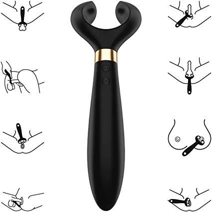 Универсальный стимулятор для пар "Satisfyer Partner Multifun 3" - 23.5 х 4.4 см, силикон