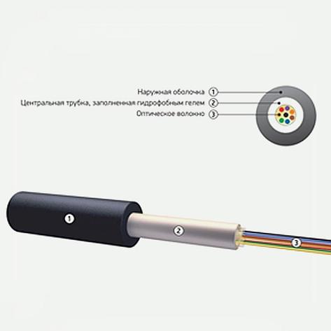 Оптический кабель для прокладки в пластмассовых трубках ОК-Т, фото 2