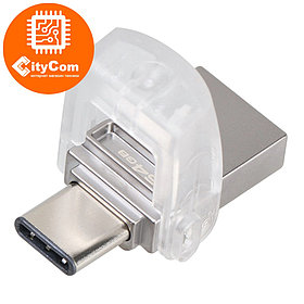 USB Флеш 64GB 3.0 Kingston OTG DTDUO3C/64GB металл Арт.5301