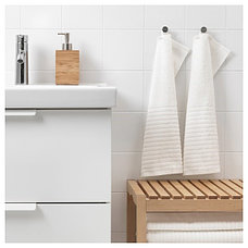 Полотенце ВОГШЁН 30х50 см белый ИКЕА, IKEA, фото 3
