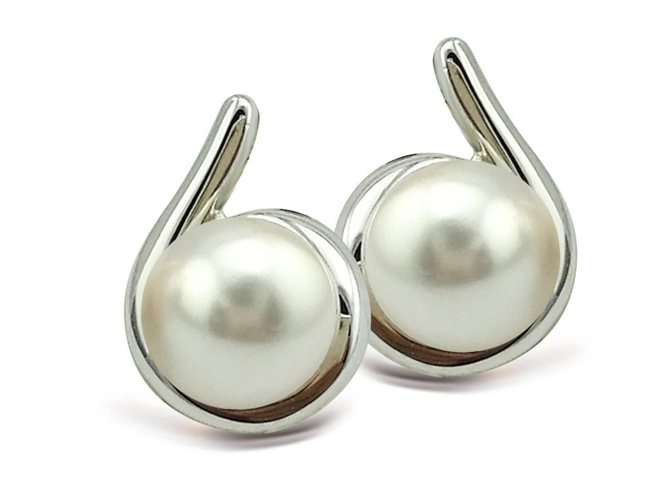Серебряные серьги с Жемчугом Brosh Jewellery (Серебро 925)