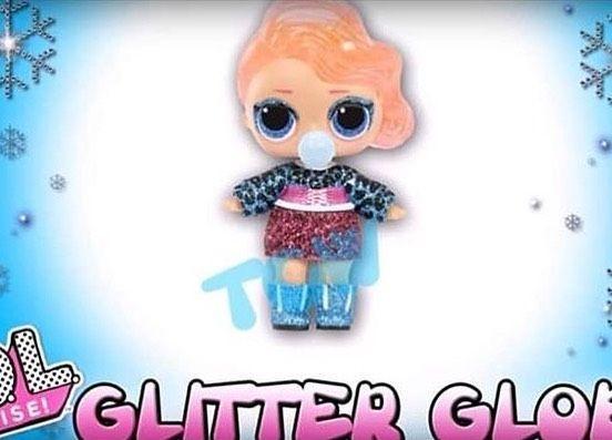 Снеговик ЛОЛ Зимнее диско LOL Surprise Winter Disco Glitter Globe