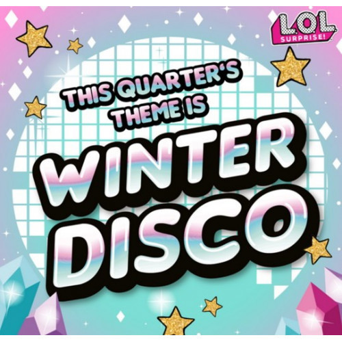 Снеговик ЛОЛ Зимнее диско LOL Surprise Winter Disco Glitter Globe
