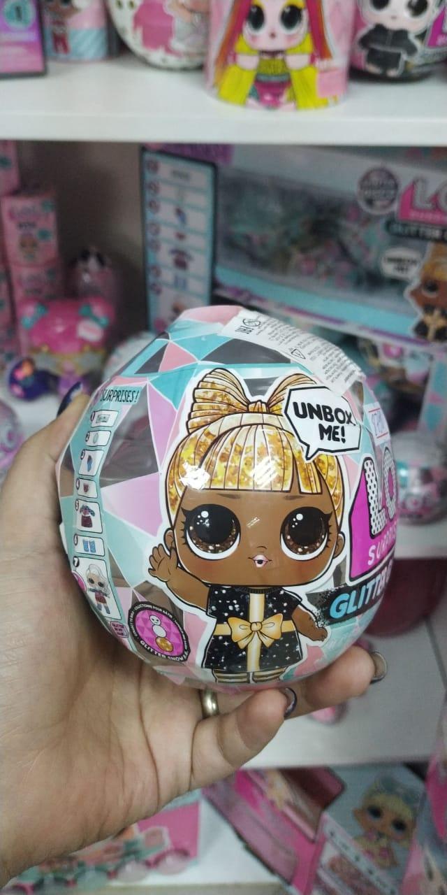 Снеговик ЛОЛ Зимнее диско LOL Surprise Winter Disco Glitter Globe