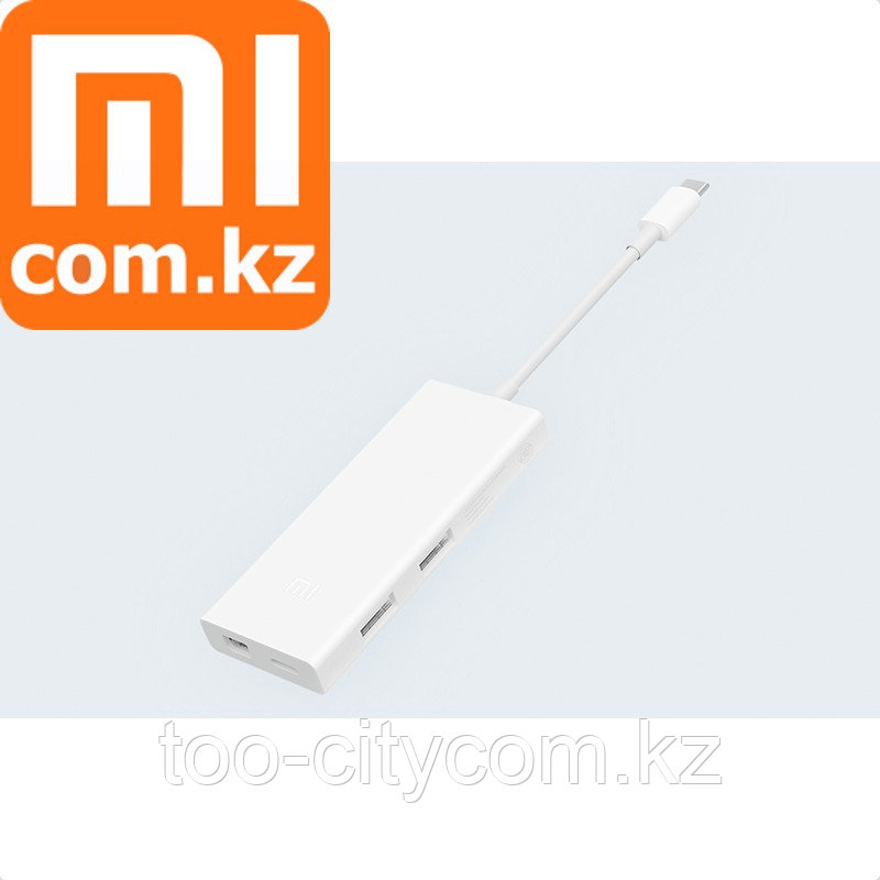 Адаптер (переходник) Xiaomi Mi USB-C to mini Displayport + 2xUSB 2.0. Конвертер. Оригинал. Арт.5486