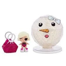 Снеговик ЛОЛ Зимнее диско LOL Surprise Winter Disco Glitter Globe